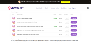 Instagram dropshipping
