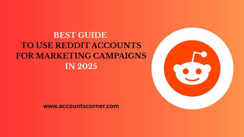 Reddit accounts for marketing