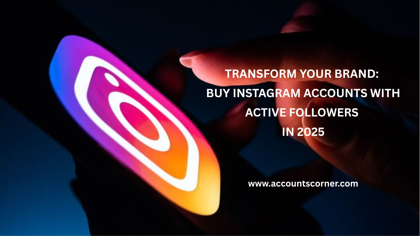 buy Instagram accounts with active followers