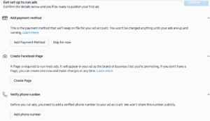 Buy warmed up Facebook accounts