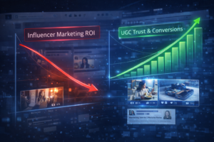 INFLUENCER MARKETING VS. UGC: WHY PAYING FAMOUS CREATORS IS A WASTE OF BUDGET COMPARED TO RAW USER-GENERATED CONTENT IN 2026? 1 Influencer marketing