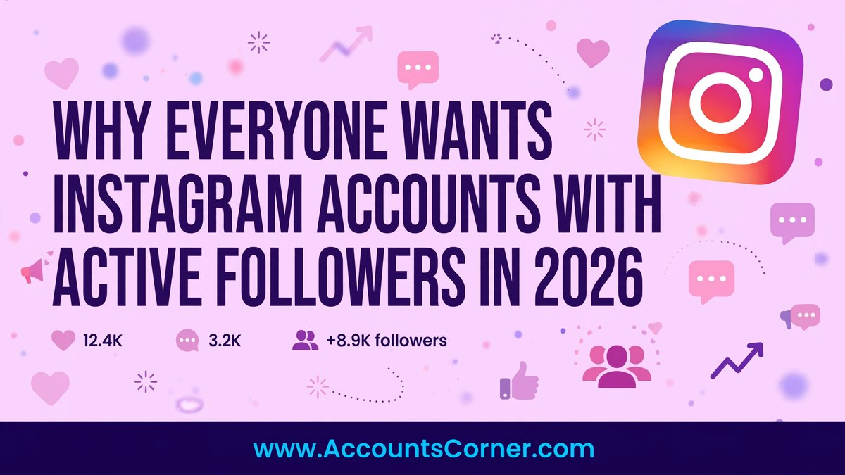 INSTAGRAM ACCOUNTS WITH ACTIVE FOLLOWERS