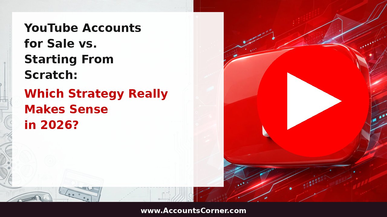 YouTube Accounts for Sale