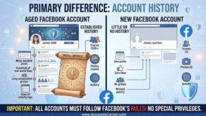 facebook aged account