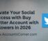 buy twitter account with followers
